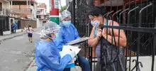 A domicilio atienden adultos mayores y personas con enfermedades de base