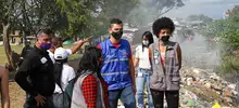 Huertas y árboles para cambiar la cara de Villa Blanca en la comuna 13