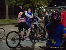 La iniciativa “Cultura Ciudadana en dos ruedas”, se tomó la avenida Cañasgordas