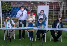 Con un Pacto por la Vida, rueda el balón en las canchas sintéticas de Cali