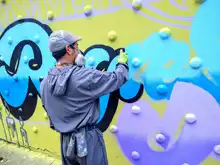 Mural pintado en el centro de Cali se inspiró en el regreso de los desaparecidos 