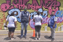Mural pintado en el centro de Cali se inspiró en el regreso de los desaparecidos 