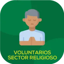Voluntarios sector religioso