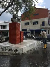 Secretaría de Cultura interviene monumentos de la ciudad