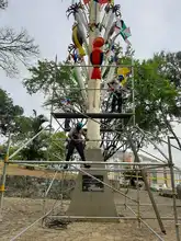 Secretaría de Cultura interviene monumentos de la ciudad