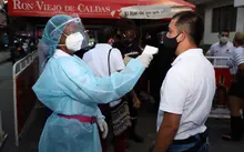 Se reactivó la rumba sana y biosegura en el parque de Alameda