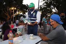 Se reactivó la rumba sana y biosegura en el parque de Alameda