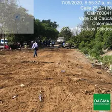 Se recuperaron 700 M2 de espacio público en la plaza de mercado Santa Elena