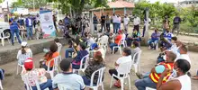 Representantes de la Alcaldía de Cali se reunieron en Villa Blanca