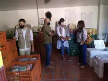 Entregan alimentos para la recuperación nutricional de los niños en Cali