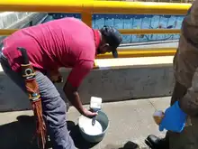 Continúa el embellecimiento de puentes por parte de Infraestructura