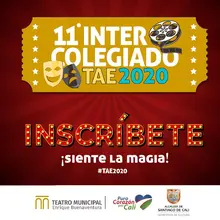 Inscríbete en el Intercolegiado de Teatro y Artes Escénicas 2020.
