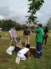 Con adopción de zonas verdes y siembra masiva, Dagma celebró el Día Nacional de la Biodiversidad