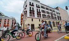 Promoción del uso de la bicicleta en el tercer día de la semana de la movilidad sostenible