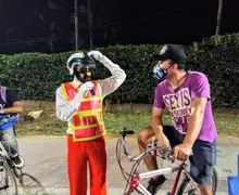 Pedagogía de autocuidado y seguridad vial en el corredor verde de Villa Colombia