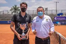Eduardo Struvay y María Fernanda Herazo se coronaron en el Open de Tenis de Cali