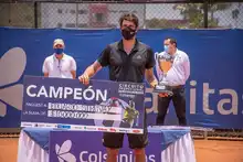 Eduardo Struvay y María Fernanda Herazo se coronaron en el Open de Tenis de Cali