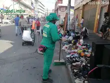 Hoy se recuperó espacio público en el barrio Sucre 