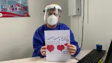 Con cartas de gratitud, los niños y niñas de los Semilleros de Cultura Ciudadana rinden homenaje al personal médico 