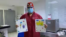 Con cartas de gratitud, los niños y niñas de los Semilleros de Cultura Ciudadana rinden homenaje al personal médico 