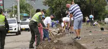 Jornada de limpieza, recuperación del espacio público y embellecimiento en Prados del Norte