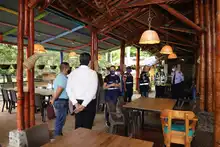 Salud Pública hizo entrega masiva de tapabocas en el sector de Pance