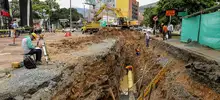 Obras en Avenida Roosevelt con 39 buscan descontaminar el recurso hídrico