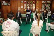 Semilleros de Cultura Ciudadana enviaron emotivo mensaje al personal médico del HUV