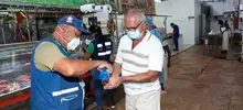 Con campaña de prevención contra la COVID-19, fue intervenida la galería El Porvenir     