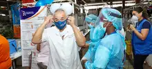 Con campaña de prevención contra la COVID-19, fue intervenida la galería El Porvenir