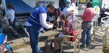 Con campaña de prevención contra la COVID-19, fue intervenida la galería El Porvenir     