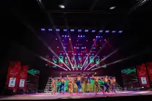 ‘Distrito 2020’ el espectáculo que aperturó los shows del XV Festival Mundial de Salsa