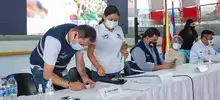 Acompañaron el desarrollo de la Asamblea Extraordinaria celebrada entre el Distrito de Santiago de Cali y ASOALAMEDA.