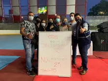 Acompañaron el desarrollo de la Asamblea Extraordinaria celebrada entre el Distrito de Santiago de Cali y ASOALAMEDA.