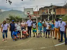 La Comuna 1 se alista para inversión en escenarios deportivos