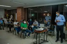 Concepto de Cali Ciudad Deportiva fue socializado a líderes de la Comuna 10