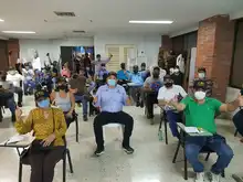 Concepto de Cali Ciudad Deportiva fue socializado a líderes de la Comuna 10