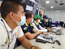 Con la simulación de un sismo, Cali participó en el Simulacro Nacional