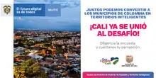 ¡Haz tu parte llenando la encuesta de Percepción de Territorios Inteligentes!