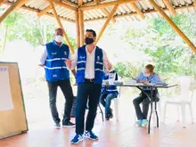 Nos están escuchando: comunidad de Navarro en diagnósticos sobre proyecto Viviendas rurales productivas