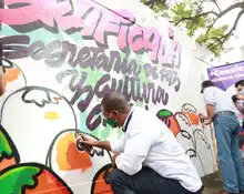 Caleñidad, arte urbano y cultura ciudadana en la inauguración del festival de Graficalia
