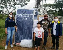 Gestión del Riesgo entregó asistencia humanitaria a afectados por lluvias