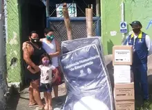 Gestión del Riesgo entregó asistencia humanitaria a afectados por lluvias