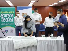 Alcaldes de Cali, Jamundí, Palmira y Yumbo, firmaron pacto por la vida