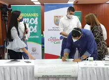 Alcaldes de Cali, Jamundí, Palmira y Yumbo, firmaron pacto por la vida