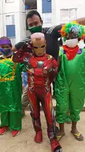 Con mitos y leyendas del Pacifico, los niños reasentados del Jarillón viven su Halloween