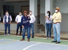 Se ratifica el compromiso de reactivar obras en la IEO República de Perú