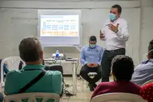 Secretaría del Deporte socializó estrategia Cali Ciudad Deportiva en comunas 1 y 3 