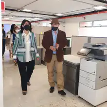 Viceministra de Educación destacó creación de espacios dignos para estudiantes y servidores públicos 