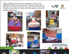 Experiencias pedagógicas participaron en la ‘Feria de Estilos de Vida Saludables’